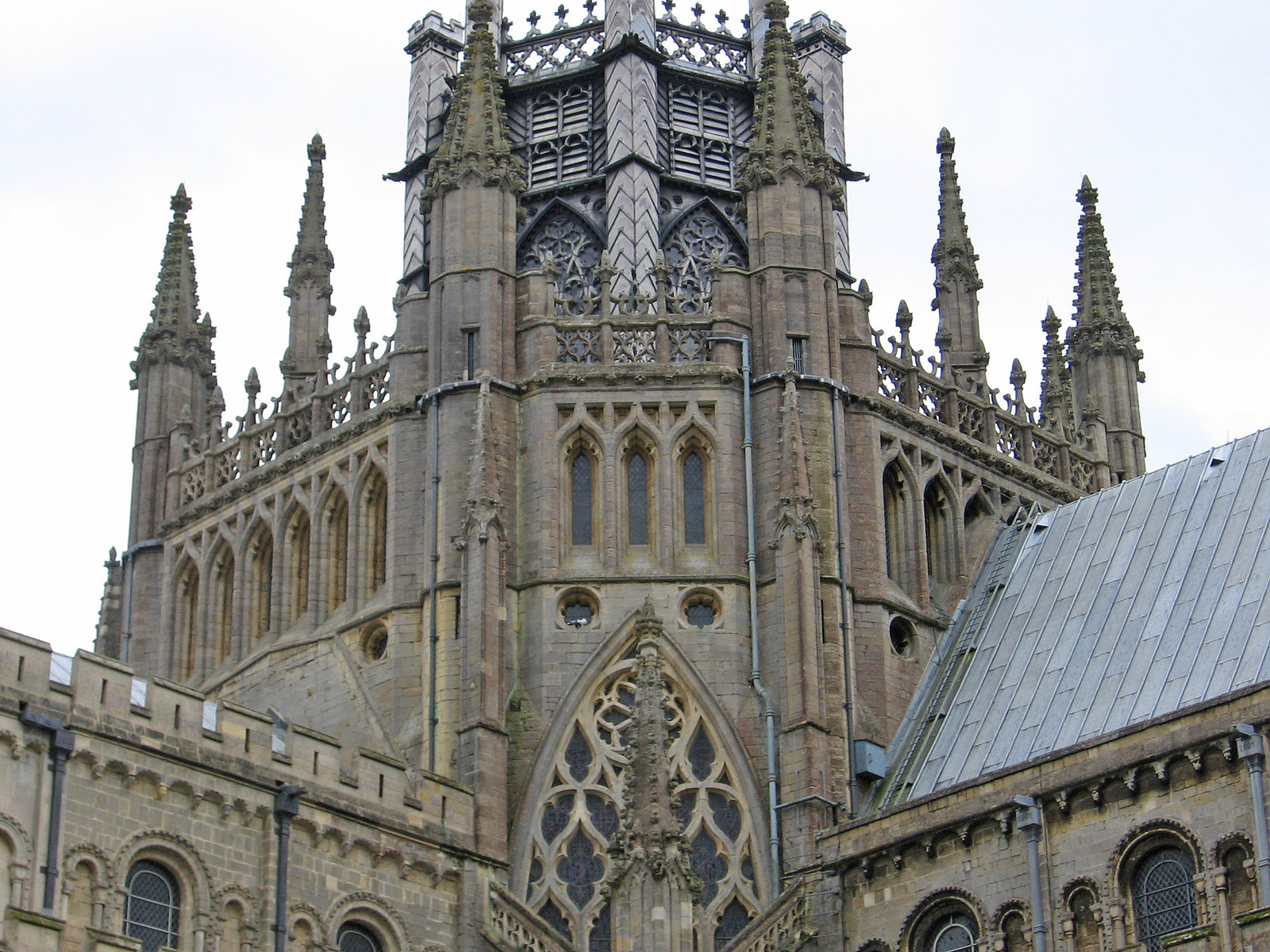 Ely Cathedral Lantern Tower view representing Cambridgeshire regional commerce